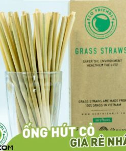 Ống hút cỏ bàng Grass straws