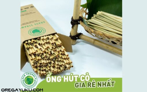 Ống hút cỏ bàng Grass straws